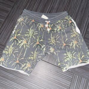 Scotch Shrunk Hawaiian green short size 16